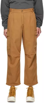 Коричневые брюки карго Cole Carhartt Work In Progress