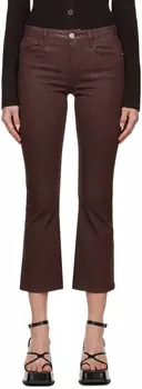 Коричневые джинсы Le Crop Mini Boot FRAME