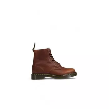 Коричневые кожаные ботинки Dr. Martens