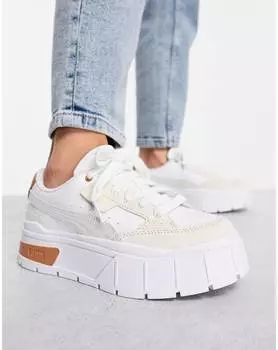 Коричневые кроссовки Puma Mayze Stack
