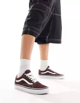 Коричневые кроссовки Vans Old Skool