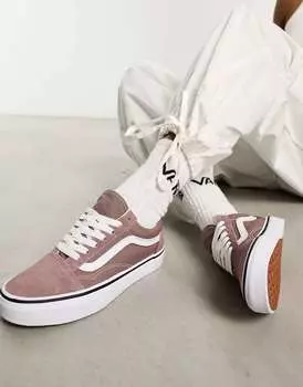 Коричневые кроссовки Vans Old Skool