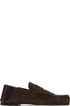 Коричневые мокасины «The Carr» JACQUEMUS