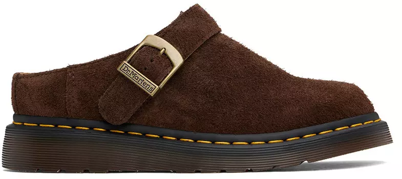 Коричневые мюли Ишема Dr. Martens