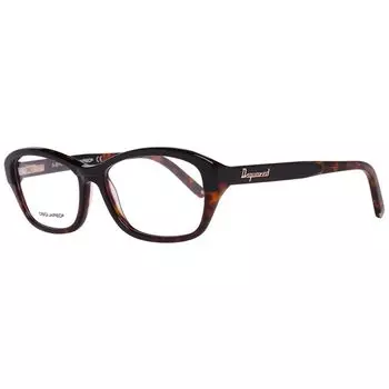Коричневые пластиковые оправа Dsquared2