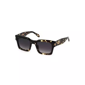 Коричневые пластиковые солнцезащитные очки Just Cavalli, коричневый