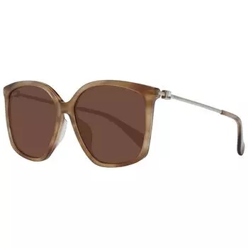 Коричневые женские солнцезащитные очки Max Mara