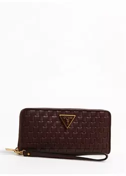 Коричневый женский кошелек Guess