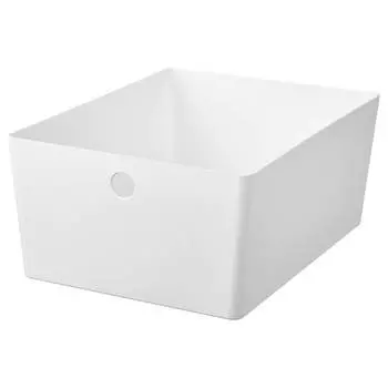 Коробка Ikea Kuggis 26x35x15 см, белый