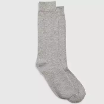 Короткие эластичные носки Gap, серый