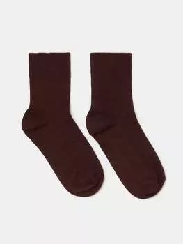 Короткие эластичные носки Ovs, цвет dark brown