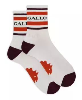 Короткие хлопковые махровые носки Gallo, мультиколор