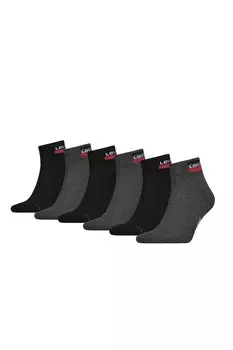 Короткие носки , 6 пар Levi'S, черный