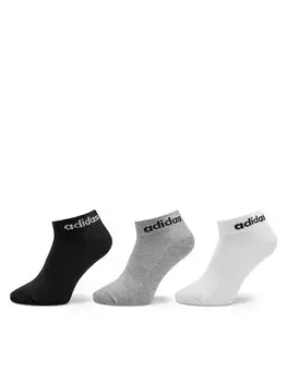 Короткие носки Adidas, серый