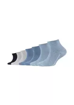 Короткие носки Camano "Короткие носки, 7 шт.", джинсовый