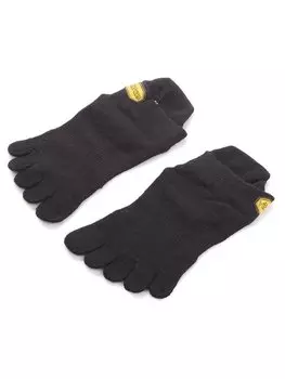Короткие носки Vibram Fivefingers, черный