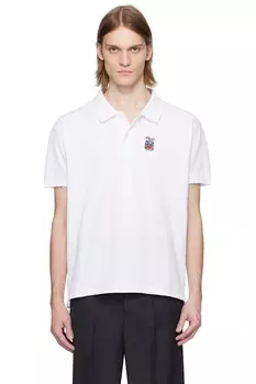 Короткий рукав поло Crest Bally, белый