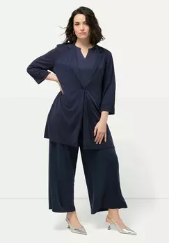 Короткое пальто 3/4 SLEEVE Ulla Popken, темно-синий