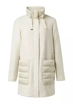 Короткое пальто COMMA Between-Seasons Coat, светло-бежевый