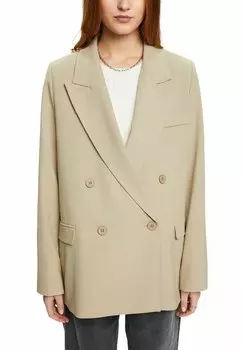 Короткое пальто Esprit, зеленый