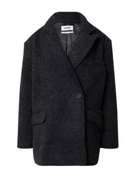 Короткое пальто WEEKDAY Between-Seasons Coat Carla, антрацит