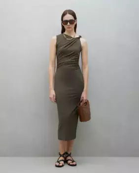 Короткое платье без рукавов Easy Wear, зеленый