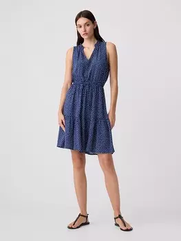Короткое платье GAP, синий