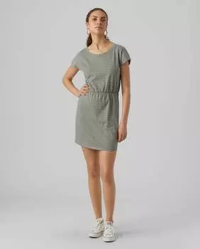 Короткое платье с круглым вырезом Vero Moda