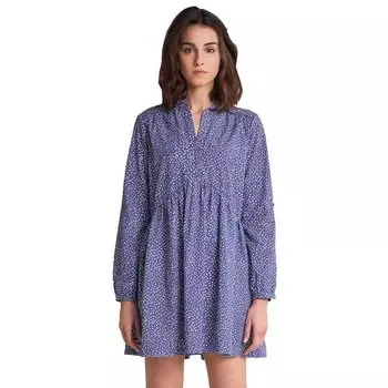 Короткое платье Salsa Jeans Cotton, синий