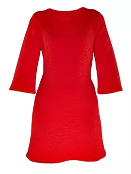 Короткое платье TOOCHE Mini LadyPwr, красный
