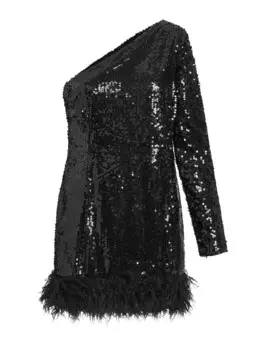 Короткое платье TOOCHE Mini Nightlife, черный