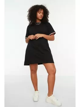 Короткое платье trendyol, черный