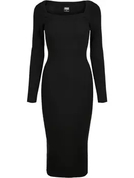 Короткое платье Urban Classics er, черный