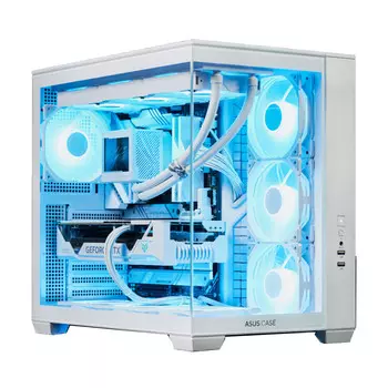 Корпус Asus Neptune, Mid-Tower, ATX, белый