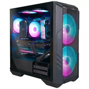 Корпус Cooler Master HAF 500, Mid Tower, черный