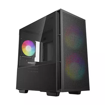Корпус DeepCool CH360, Micro Tower, чёрный