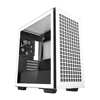 Корпус DeepCool CH370 WH, Mini Tower, белый