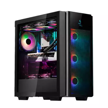 Корпус DeepCool CH510 Mesh Digital, Mid Tower, черный