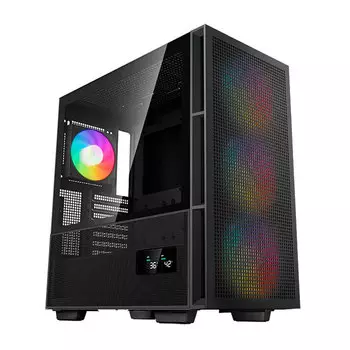 Корпус DeepCool CH560 Digital, Mid Tower, черный