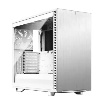 Корпус Fractal Design Define 7, Mid Tower, белый, прозрачное стекло