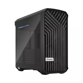 Корпус Fractal Design Torrent Compact, Mid Tower, чёрный, тёмное стекло