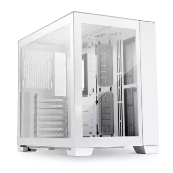 Корпус Lian Li O11 Dynamic Mini-S, Mini Tower, белоснежный