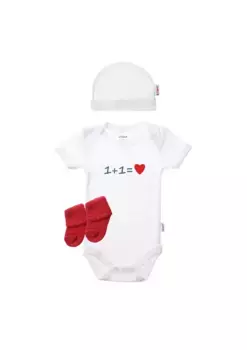 Корпус лилипут, 3 шт. в модном дизайне Liliput, красный