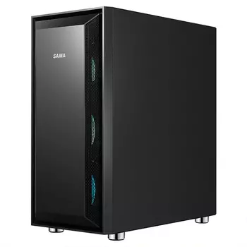 Корпус SAMA Luban 1, Mid Tower, черный