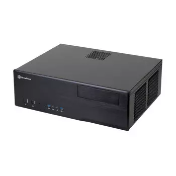 Корпус SilverStone GD05B, Desktop, SST-GD05B, черный