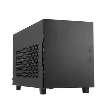Корпус Silverstone SUGO 15, Mini-Tower, SST-SG15B, черный