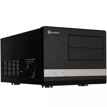 Корпус Silverstone Sugo SG02-F, Desktop, SST-SG02B-F-USB3.0, черный