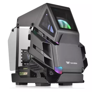 Корпус Thermaltake AH T200, Micro-Tower, черный