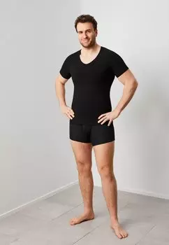 Корректирующее белье KOMPRESSIONS SHIRT KURZARM FINN Design, черный