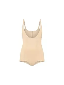 Корректирующее боди Bye Bra Smooth Essentials Bodysuit WYOB, бежевый